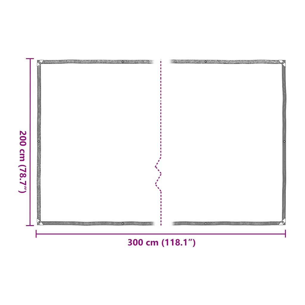 8721158380678_g_en_hd_10 vidaXL Clear Tarpaulin with Eyelets 2x3 m Polyethylene - Image 11