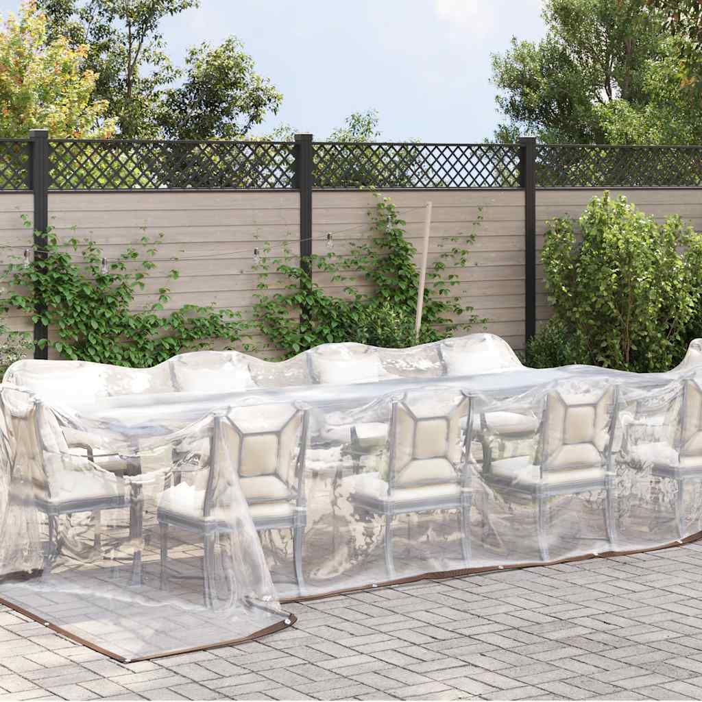 8721158380838_g_en_hd_1 vidaXL Clear Tarpaulin with Eyelets 4x6 m Polyethylene - Image 2