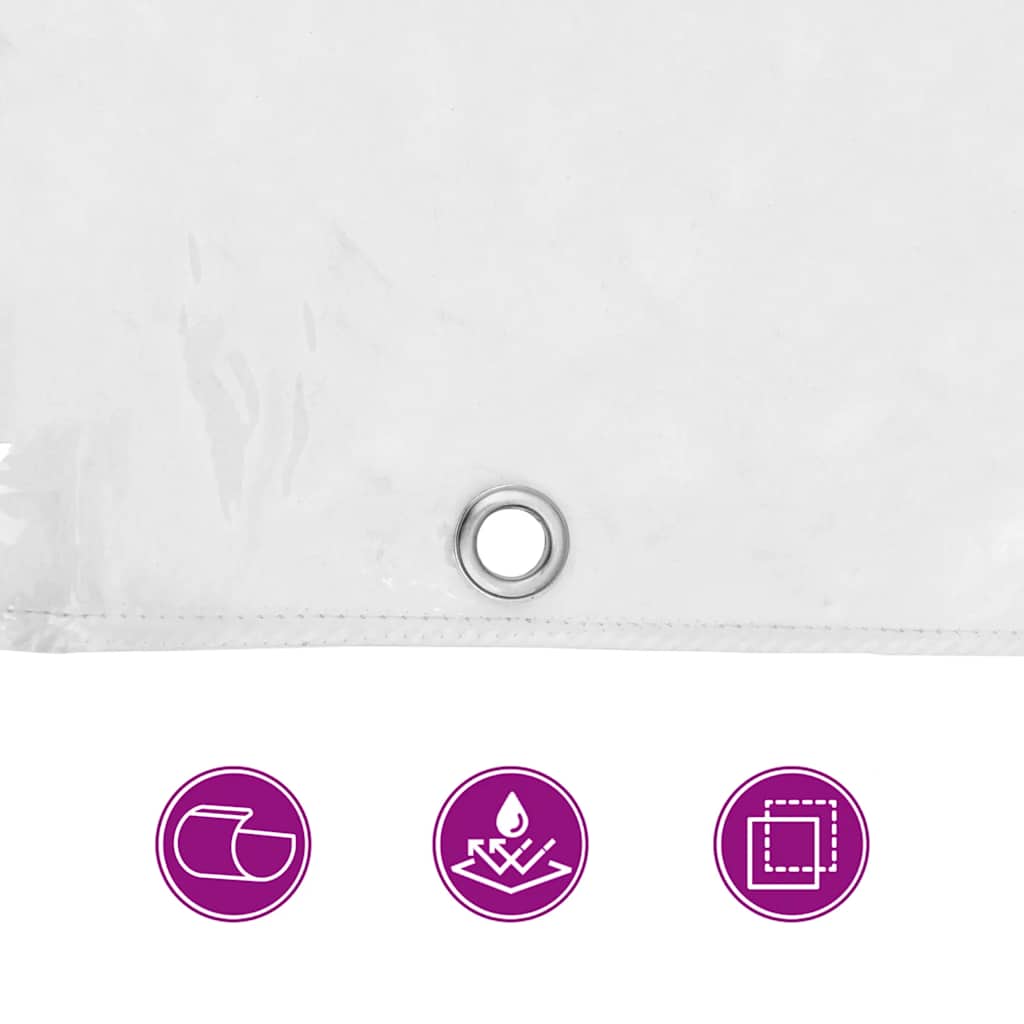 8721158381187_g_en_hd_8 vidaXL Clear Tarpaulin with Eyelets 3x3 m PVC - Image 9