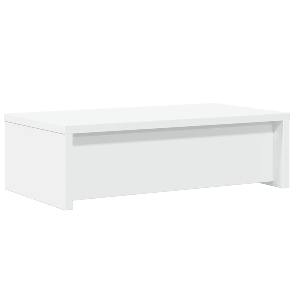 8721158389497_g_en_hd_5 vidaXL Monitor Stand with Drawers White 50x27x15 cm Engineered Wood - Image 7