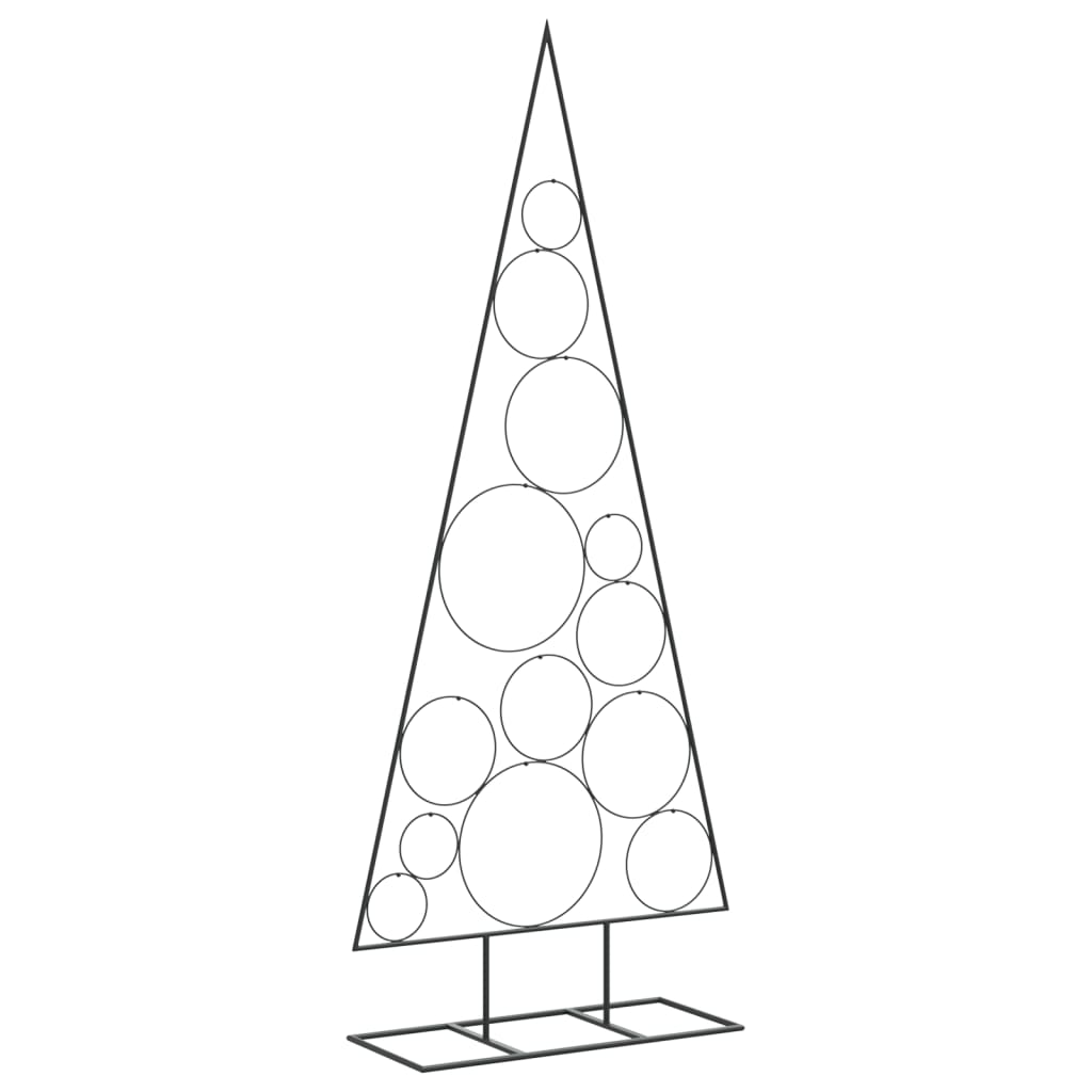 8721158391858_a_en_hd_1 vidaXL Metal Christmas Tree for Decoration Black 150 cm - Image 2
