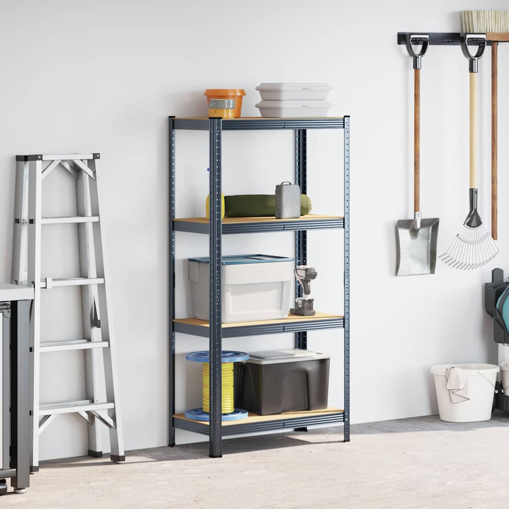 8721158392244_g_en_hd_1 vidaXL 4-Layer Storage Shelf Anthracite Steel&Engineered Wood - Image 4
