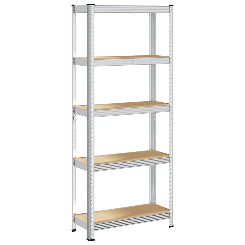 8721158392268_g_en_hd_4 vidaXL 5-Layer Storage Shelf Silver Steel&Engineered Wood - Image 7