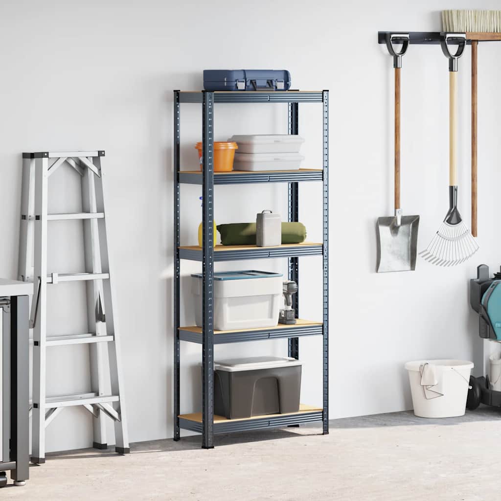 8721158392305_g_en_hd_1 vidaXL 5-Layer Storage Shelf Anthracite Steel&Engineered Wood - Image 4