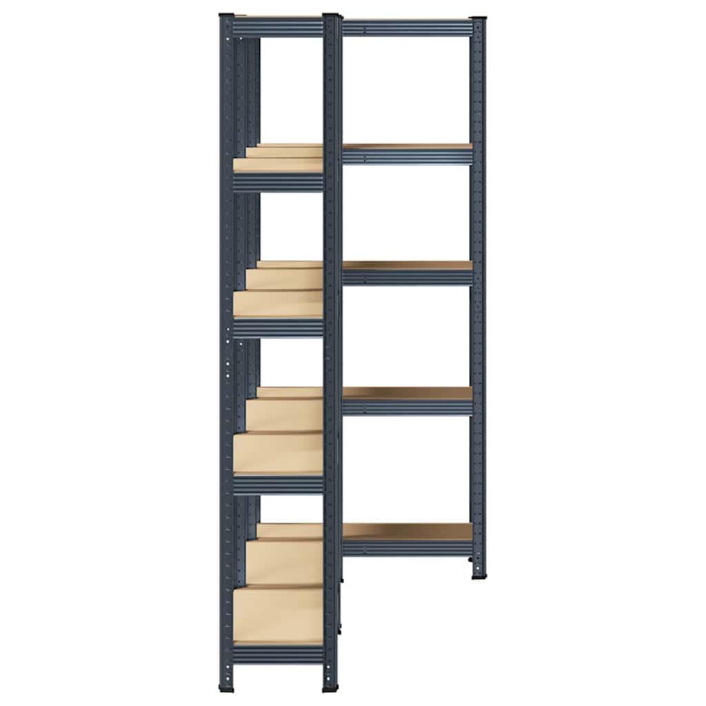 8721158392312_g_en_hd_3 vidaXL 5-Layer Storage Shelves 3 pcs Anthracite Steel&Engineered Wood - Image 6