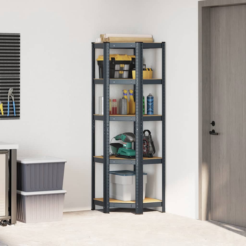8721158392343_g_en_hd_1 vidaXL 5-Layer Corner Shelf Anthracite Steel&Engineered Wood - Image 4