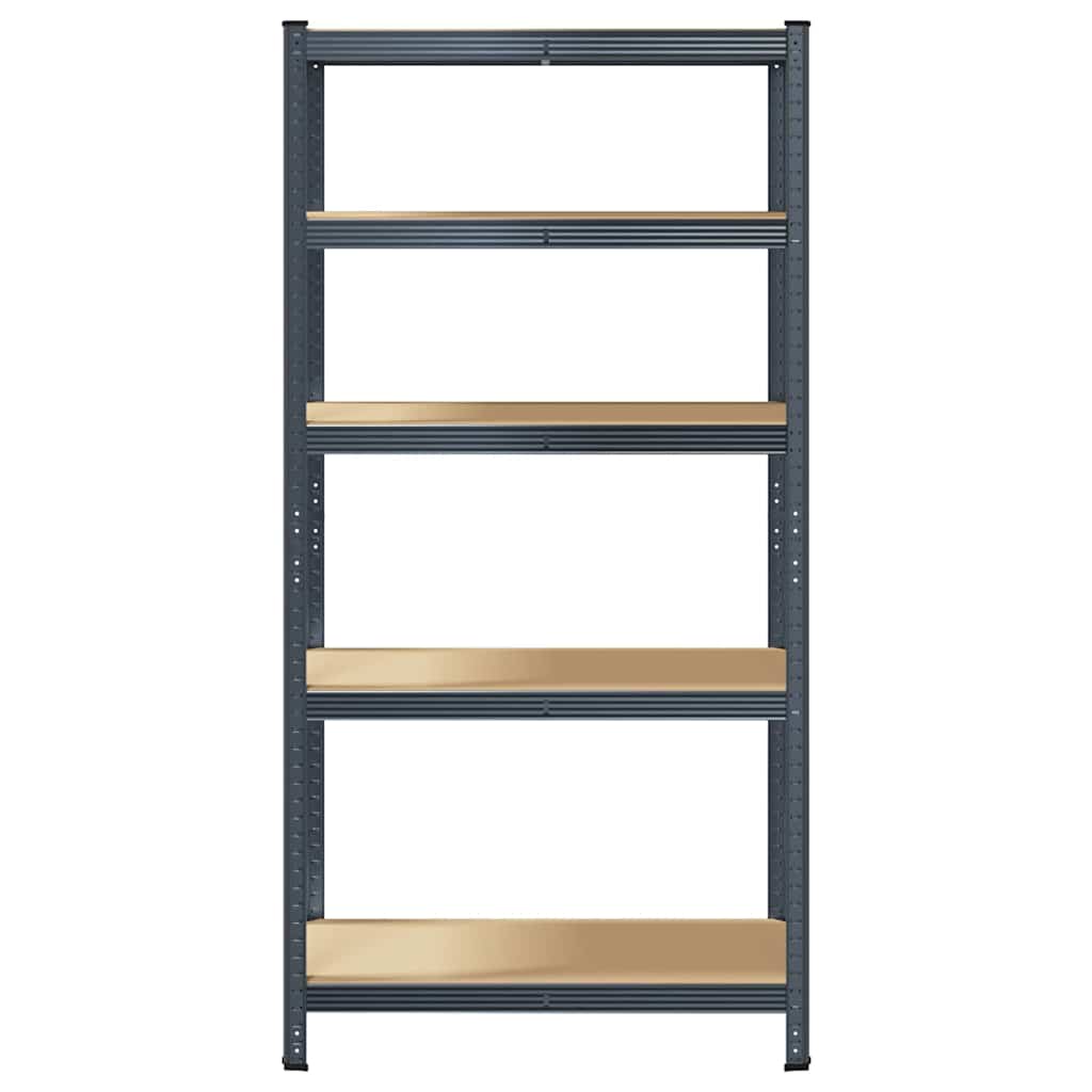 8721158392398_g_en_hd_2 vidaXL 5-Layer Storage Shelf Anthracite Steel&Engineered Wood - Image 5