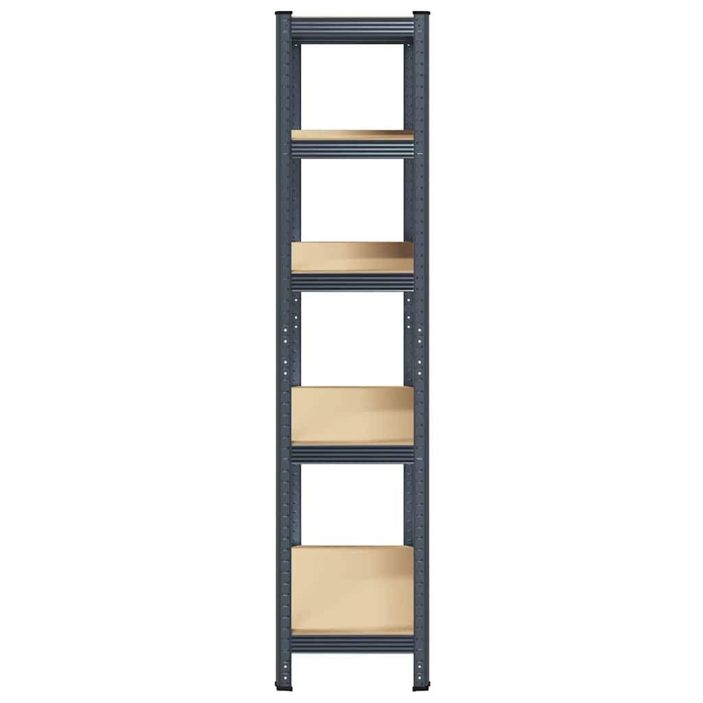 8721158392398_g_en_hd_3 vidaXL 5-Layer Storage Shelf Anthracite Steel&Engineered Wood - Image 6