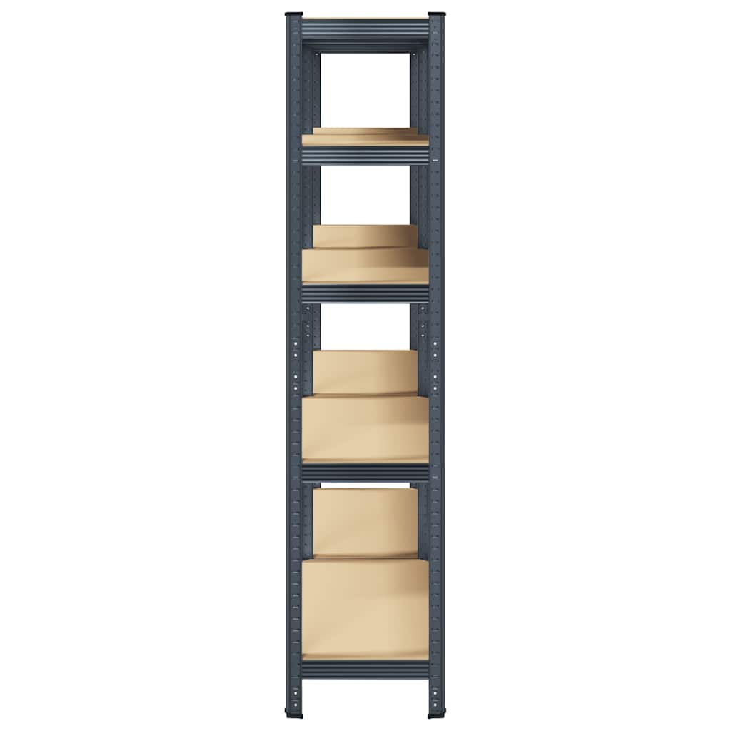8721158392404_g_en_hd_3 vidaXL 5-Layer Storage Shelves 2 pcs Anthracite Steel&Engineered Wood - Image 6