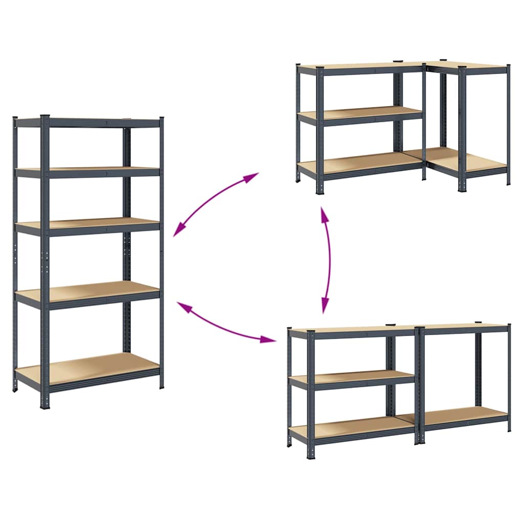 8721158392473_g_en_hd_5 vidaXL 5-Layer Heavy-duty Shelf Anthracite Steel&Engineered Wood - Image 8