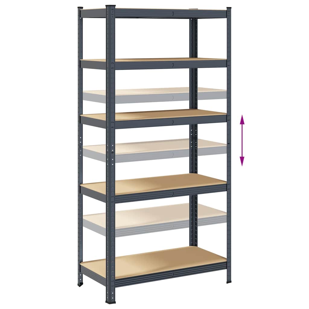 8721158392473_g_en_hd_6 vidaXL 5-Layer Heavy-duty Shelf Anthracite Steel&Engineered Wood - Image 9