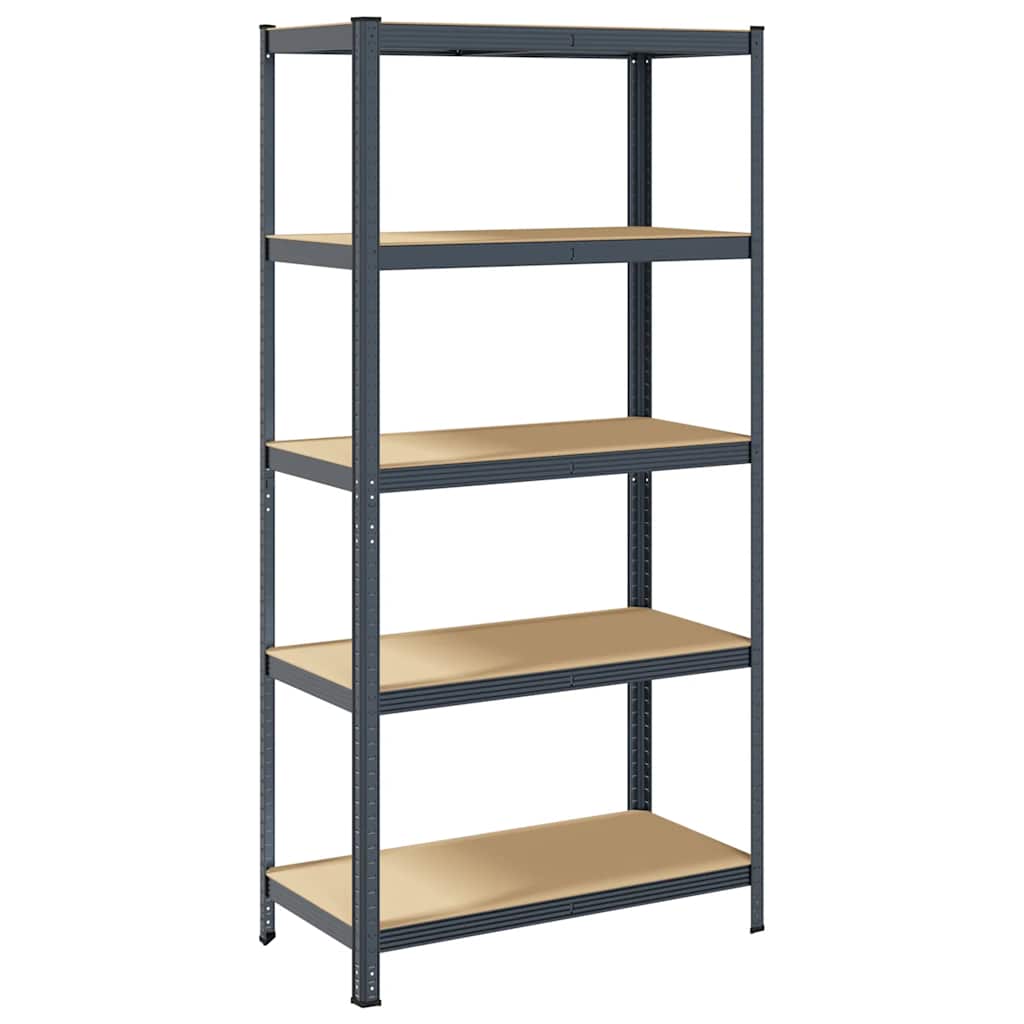 8721158392503_a_en_hd_1 vidaXL 5-Layer Storage Shelf Anthracite Steel&Engineered Wood - Image 2