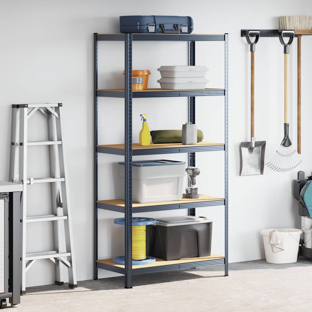 8721158392503_g_en_hd_1 vidaXL 5-Layer Storage Shelf Anthracite Steel&Engineered Wood - Image 4