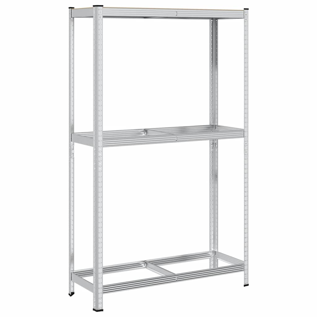 8721158392565_a_en_hd_1 vidaXL 2-Layer Tyre Shelf Silver 110x40x180 cm Steel&Engineered Wood - Image 2