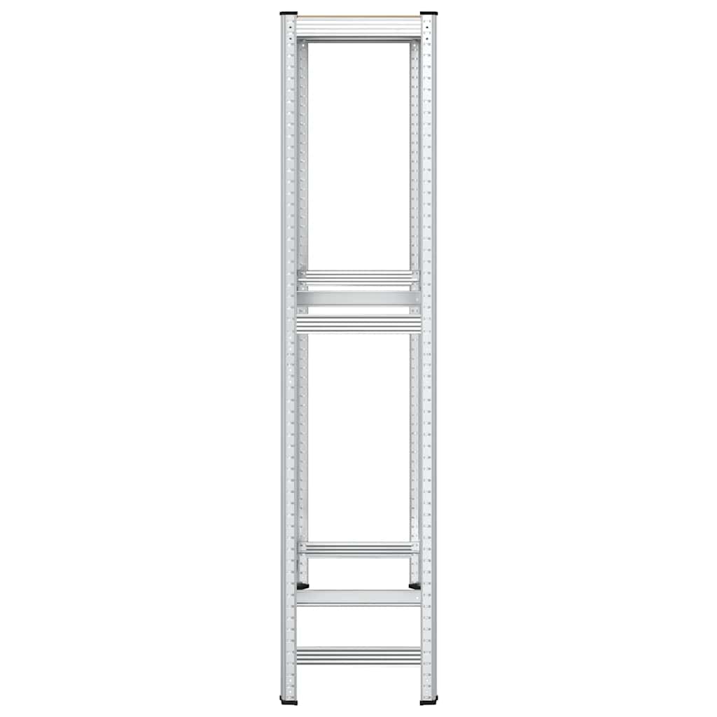 8721158392565_g_en_hd_3 vidaXL 2-Layer Tyre Shelf Silver 110x40x180 cm Steel&Engineered Wood - Image 6