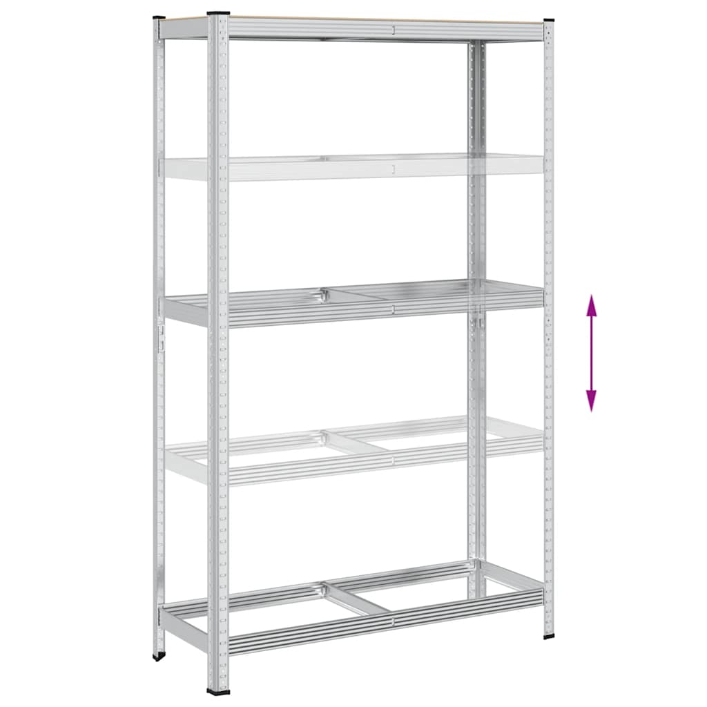 8721158392565_g_en_hd_5 vidaXL 2-Layer Tyre Shelf Silver 110x40x180 cm Steel&Engineered Wood - Image 8