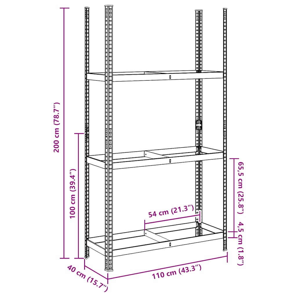 8721158392589_g_en_hd_9 vidaXL 3-Layer Tyre Shelf Silver 110x40x200 cm Steel - Image 12