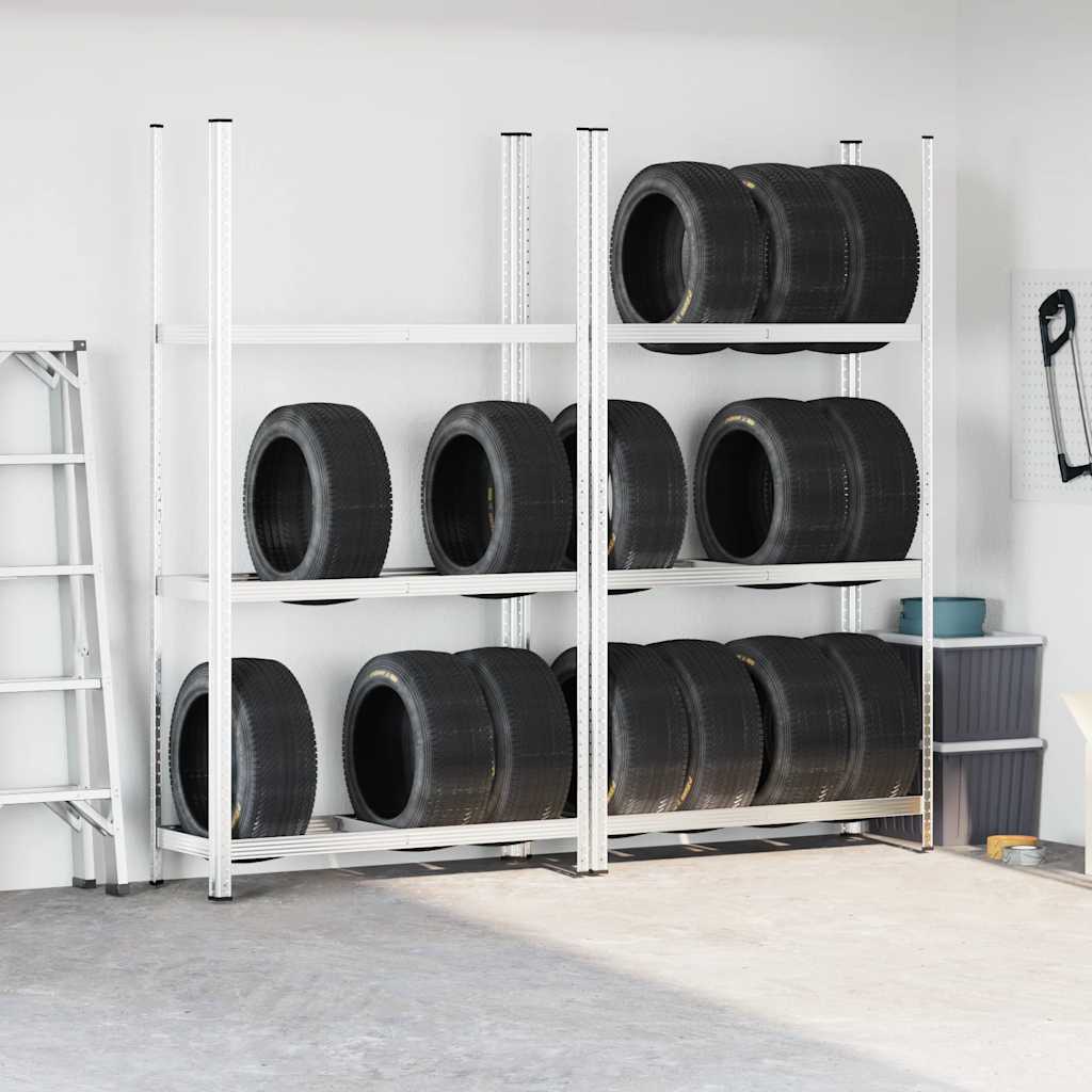 8721158392596_g_en_hd_1 vidaXL 3-Layer Tyre Shelves 2 pcs Silver 110x40x200 cm Steel - Image 4