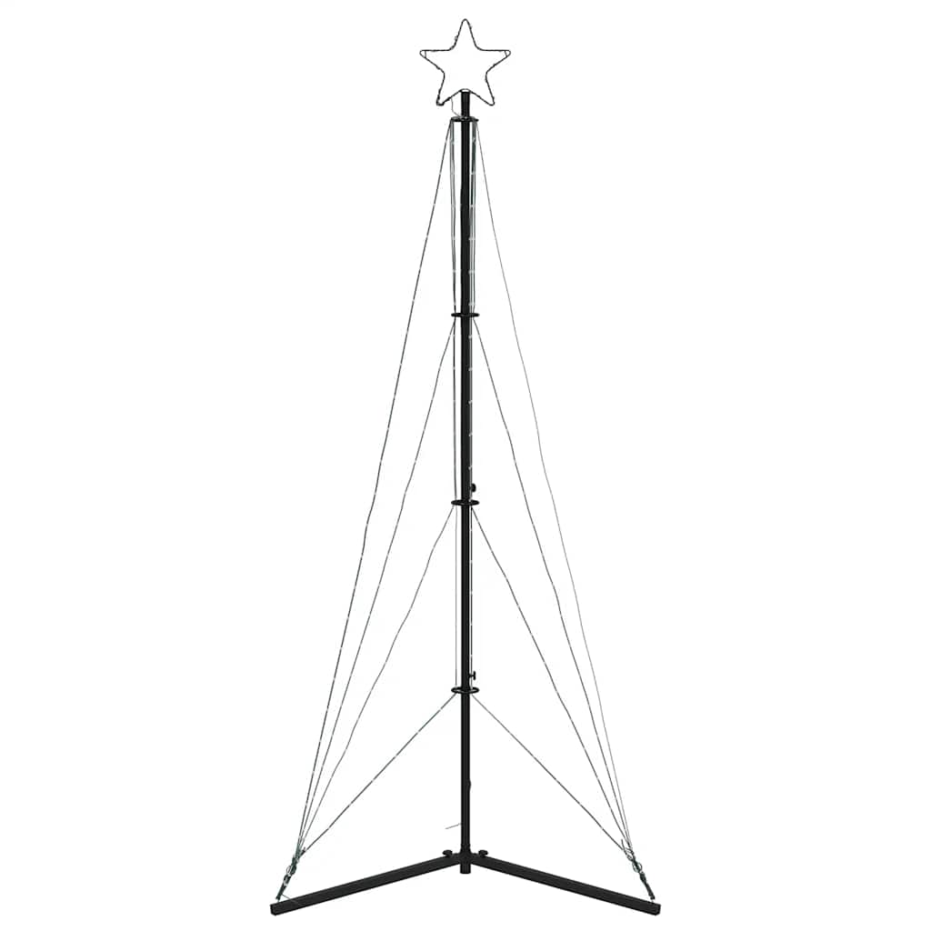 8721158394125_g_en_hd_3 vidaXL LED Christmas Tree 363 LEDs Warm White 182 cm - Image 5