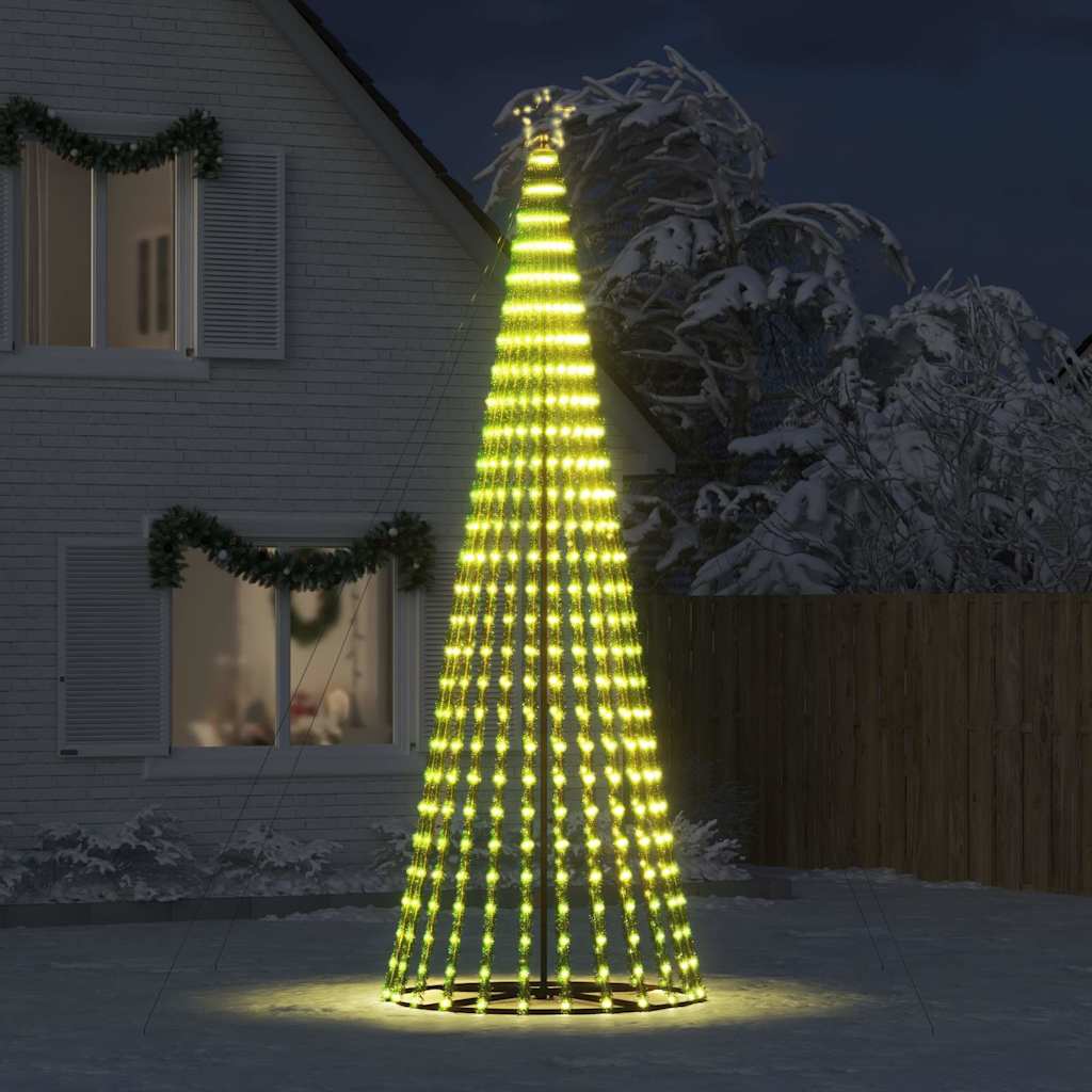 8721158394675_g_en_hd_1 vidaXL LED Christmas Tree 1028 LEDs Warm White 400 cm - Image 3