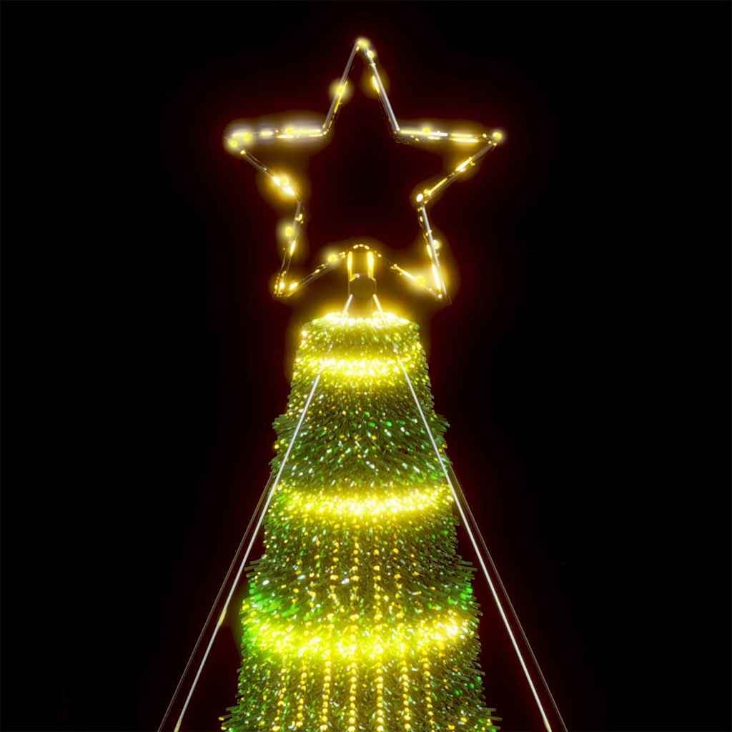 8721158394675_g_en_hd_8 vidaXL LED Christmas Tree 1028 LEDs Warm White 400 cm - Image 10