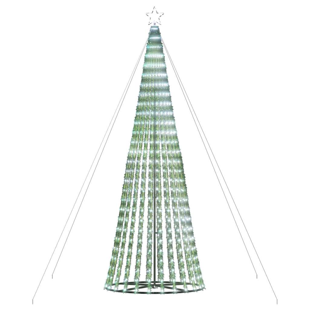 8721158394682_g_en_hd_3 vidaXL LED Christmas Tree 1028 LEDs Cold White 400 cm - Image 5