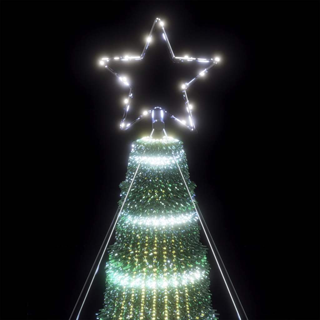 8721158394682_g_en_hd_8 vidaXL LED Christmas Tree 1028 LEDs Cold White 400 cm - Image 10