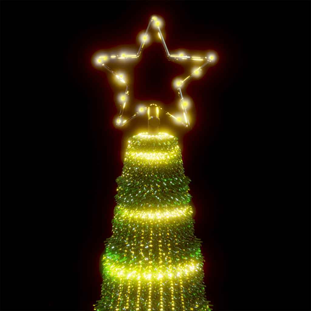 8721158394699_g_en_hd_8 vidaXL LED Christmas Tree with Spikes 570 LEDs Warm White 300 cm - Image 10