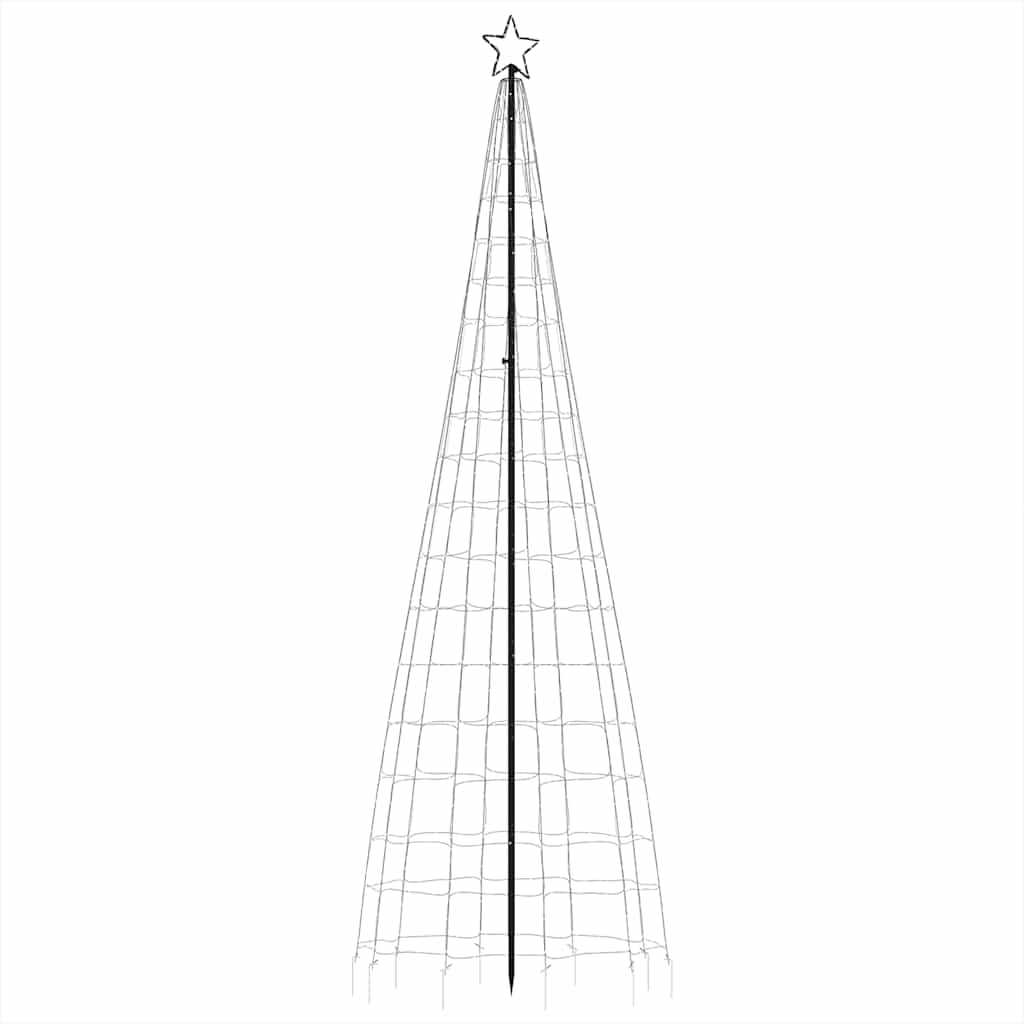 8721158394705_g_en_hd_2 vidaXL LED Christmas Tree with Spikes 570 LEDs Cold White 300 cm - Image 4