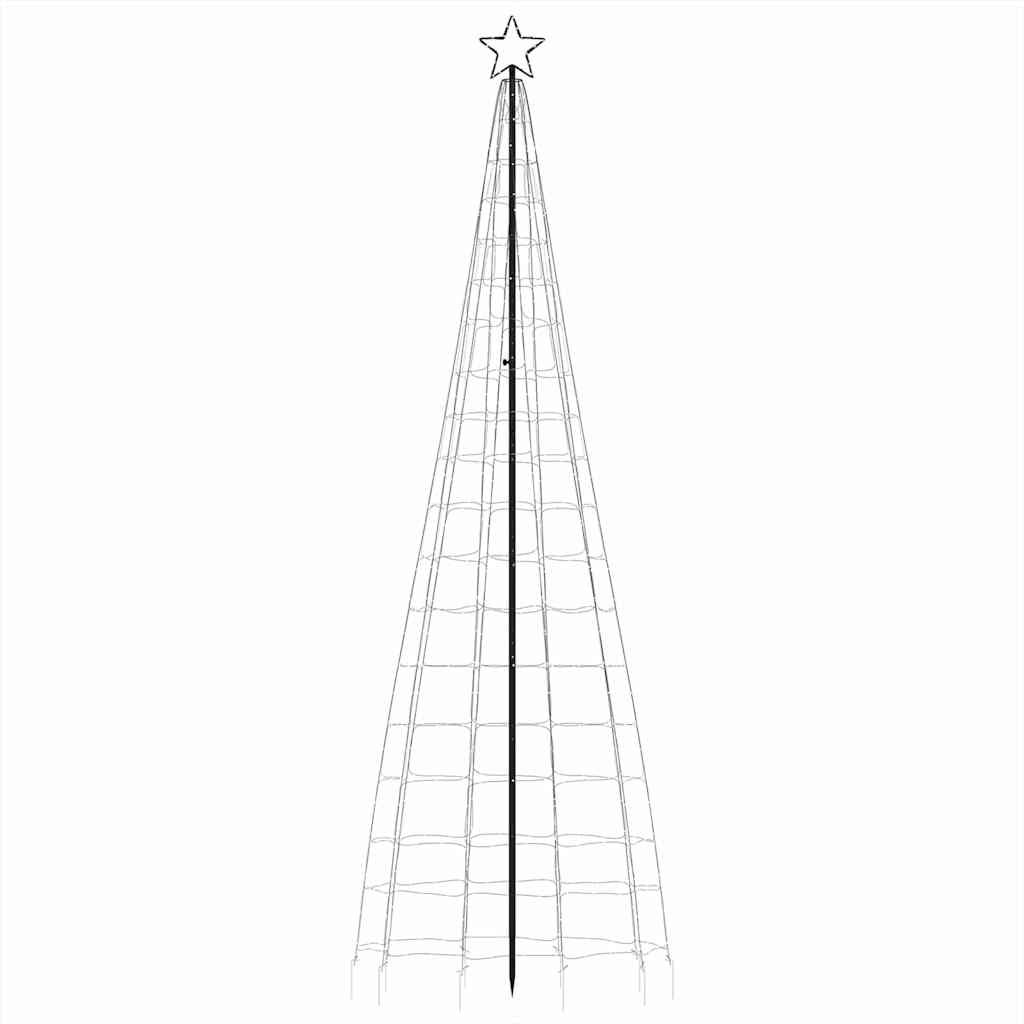 8721158394705_g_en_hd_3 vidaXL LED Christmas Tree with Spikes 570 LEDs Cold White 300 cm - Image 5