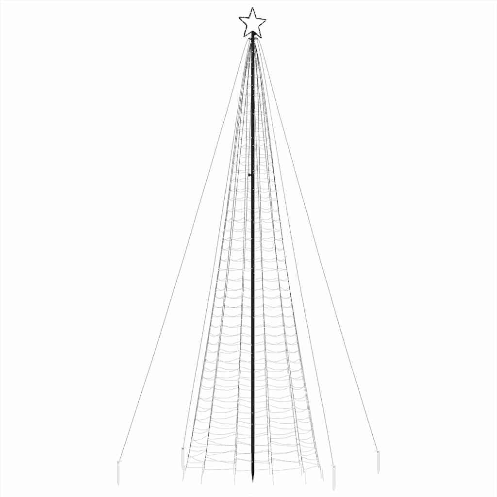 8721158394712_g_en_hd_2 vidaXL LED Christmas Tree with Spikes 1534 LEDs Warm White 500 cm - Image 4