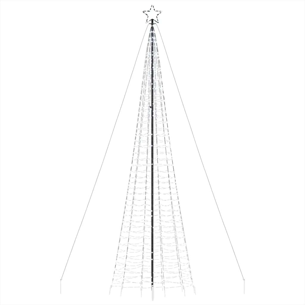 8721158394729_g_en_hd_4 vidaXL LED Christmas Tree with Spikes 1534 LEDs Cold White 500 cm - Image 6