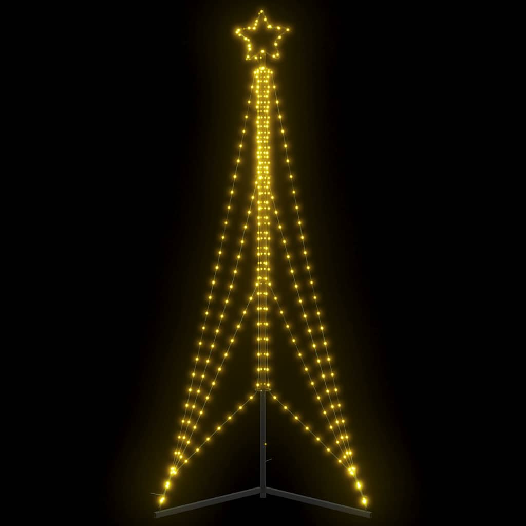8721158394736_g_en_hd_1 vidaXL LED Christmas Tree 483 LEDs Warm White 240 cm - Image 3