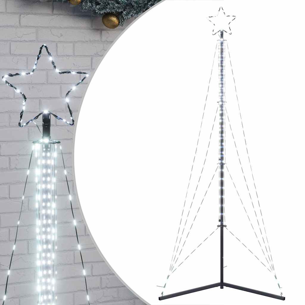 8721158394743_a_en_hd_1 vidaXL LED Christmas Tree 483 LEDs Cold White 240 cm - Image 2