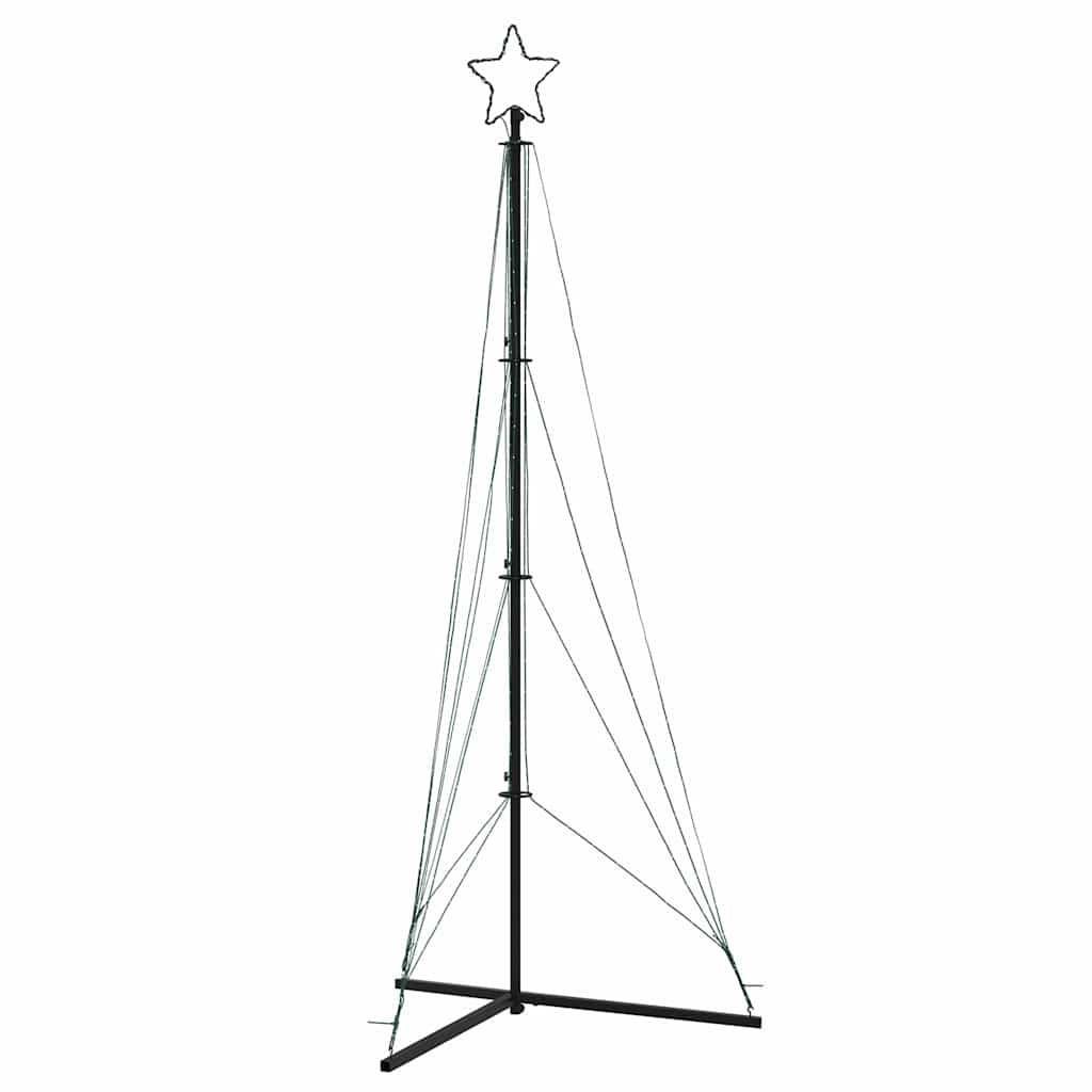 8721158394743_g_en_hd_2 vidaXL LED Christmas Tree 483 LEDs Cold White 240 cm - Image 4
