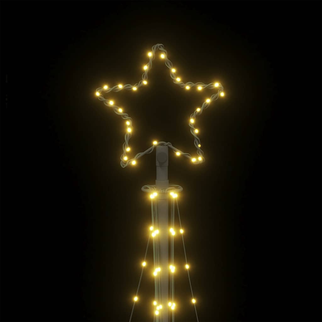 8721158394811_g_en_hd_8 vidaXL LED Christmas Tree 447 LEDs Warm White 240 cm - Image 10