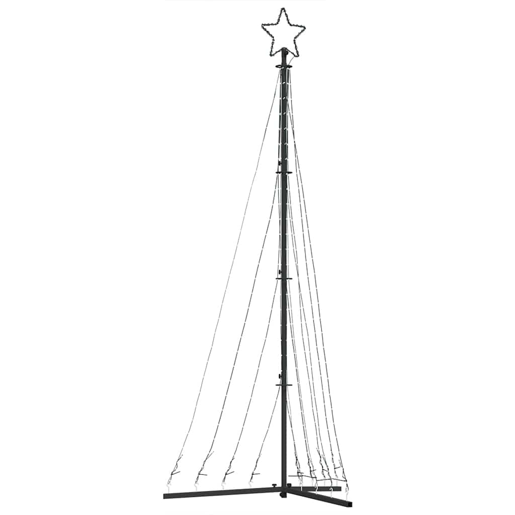 8721158394828_g_en_hd_2 vidaXL LED Christmas Tree 447 LEDs Cold White 240 cm - Image 4