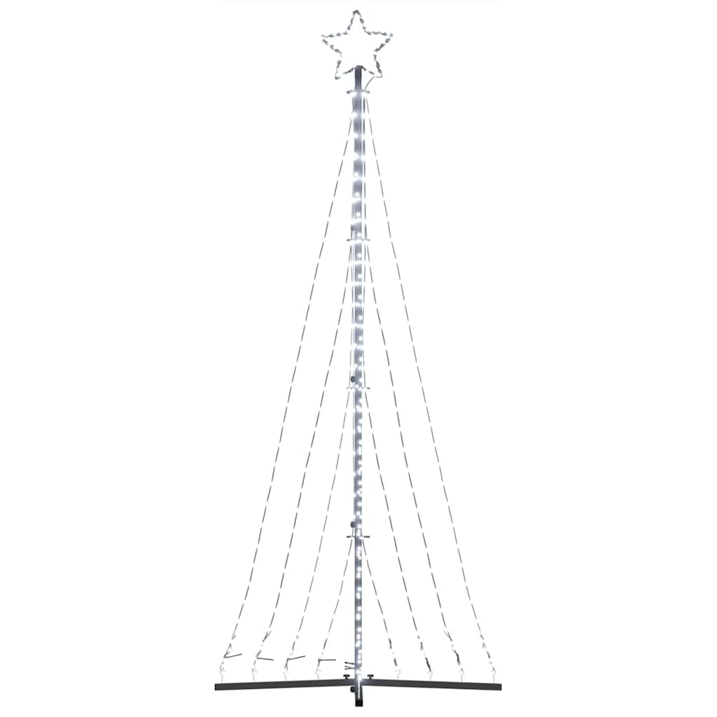 8721158394828_g_en_hd_4 vidaXL LED Christmas Tree 447 LEDs Cold White 240 cm - Image 6