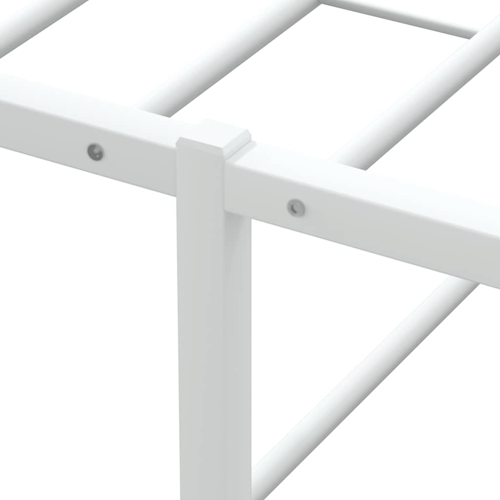 8721158397881_g_en_hd_6 vidaXL Bed Frame without Mattress White 153x203 cm Queen Metal - Image 8