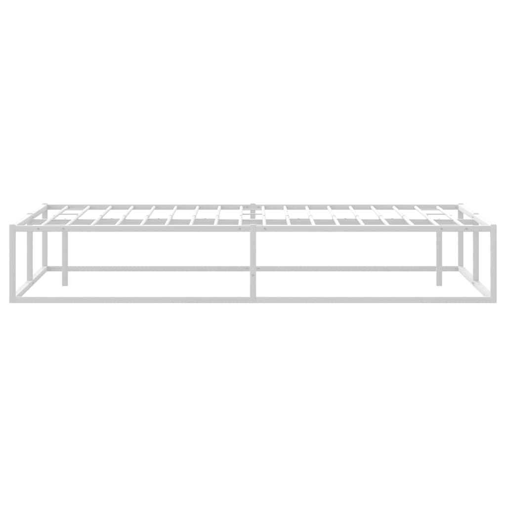 8721158397898_g_en_hd_4 vidaXL Bed Frame without Mattress White 183x203 cm King Metal - Image 6
