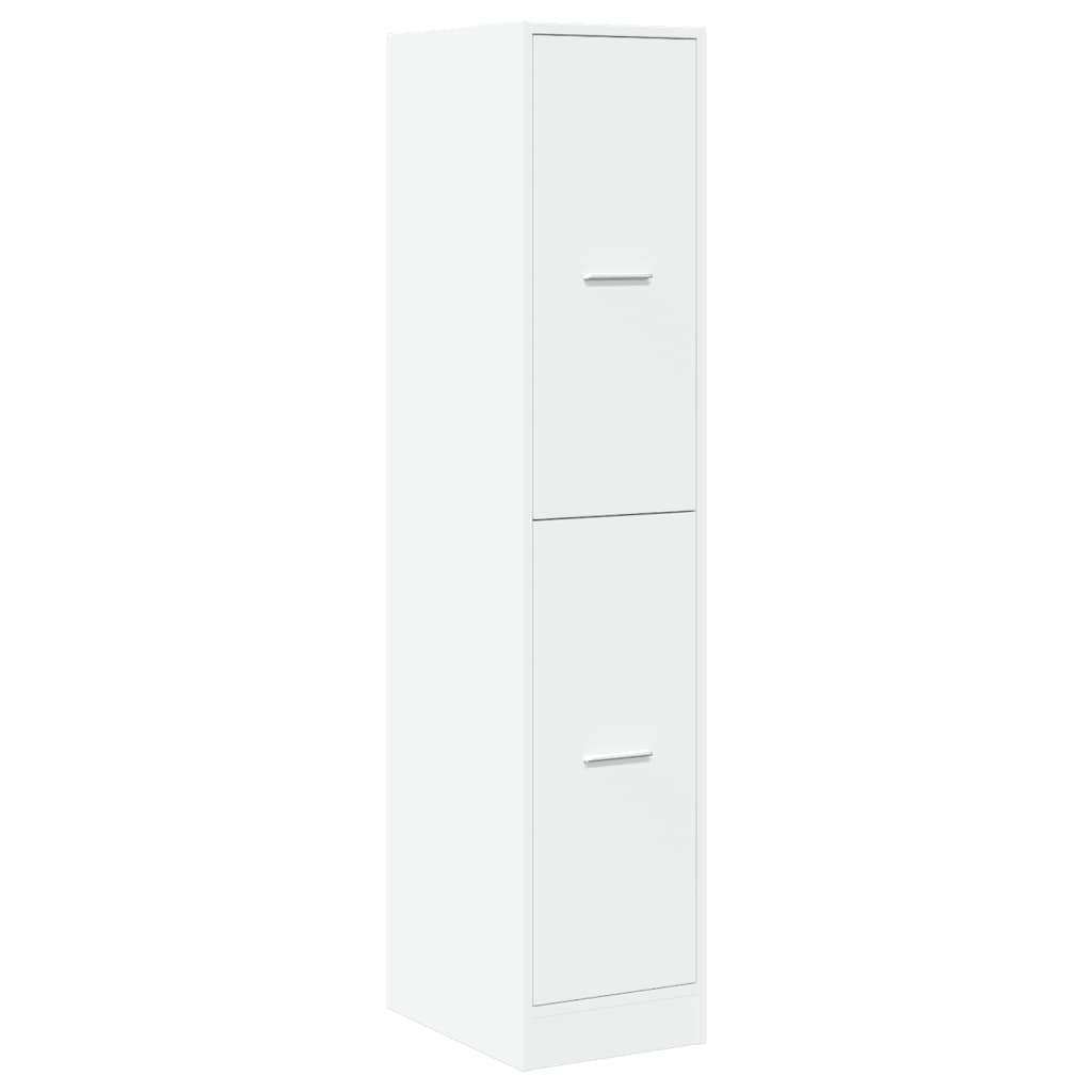 8721158399670_g_en_hd_1 vidaXL Apothecary Cabinet White 30x41x144.5 cm Engineered Wood - Image 4