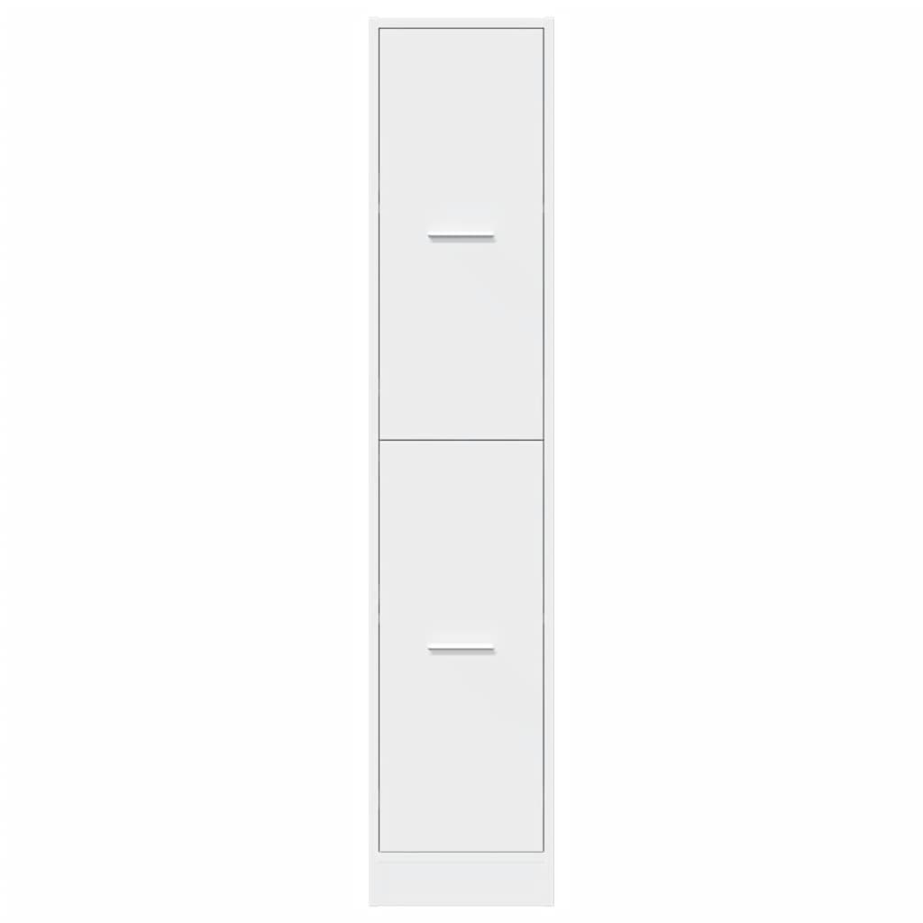 8721158399670_g_en_hd_3 vidaXL Apothecary Cabinet White 30x41x144.5 cm Engineered Wood - Image 6