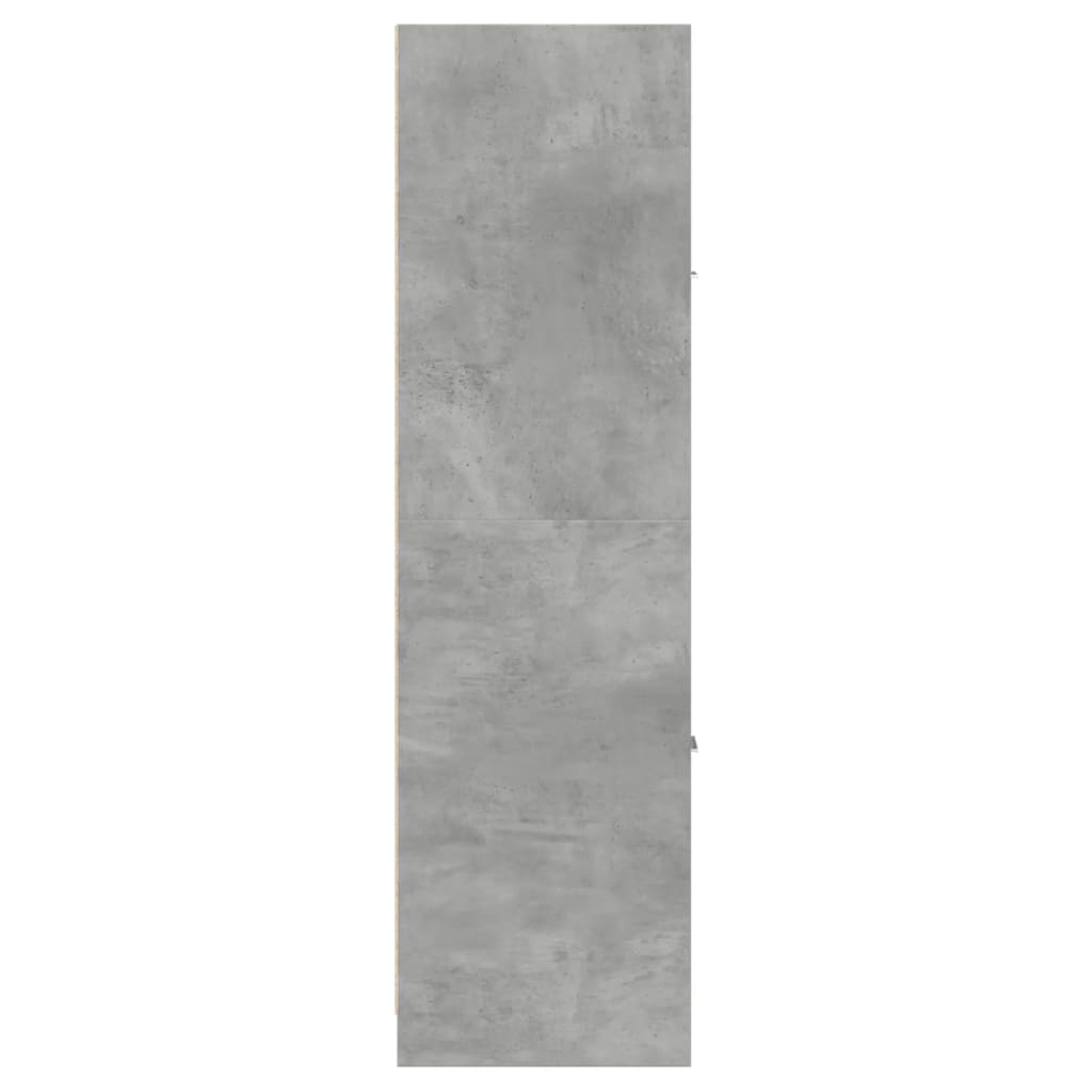 8721158399700_g_en_hd_4 vidaXL Apothecary Cabinet Concrete Grey 30x41x144.5 cm Engineered Wood - Image 7