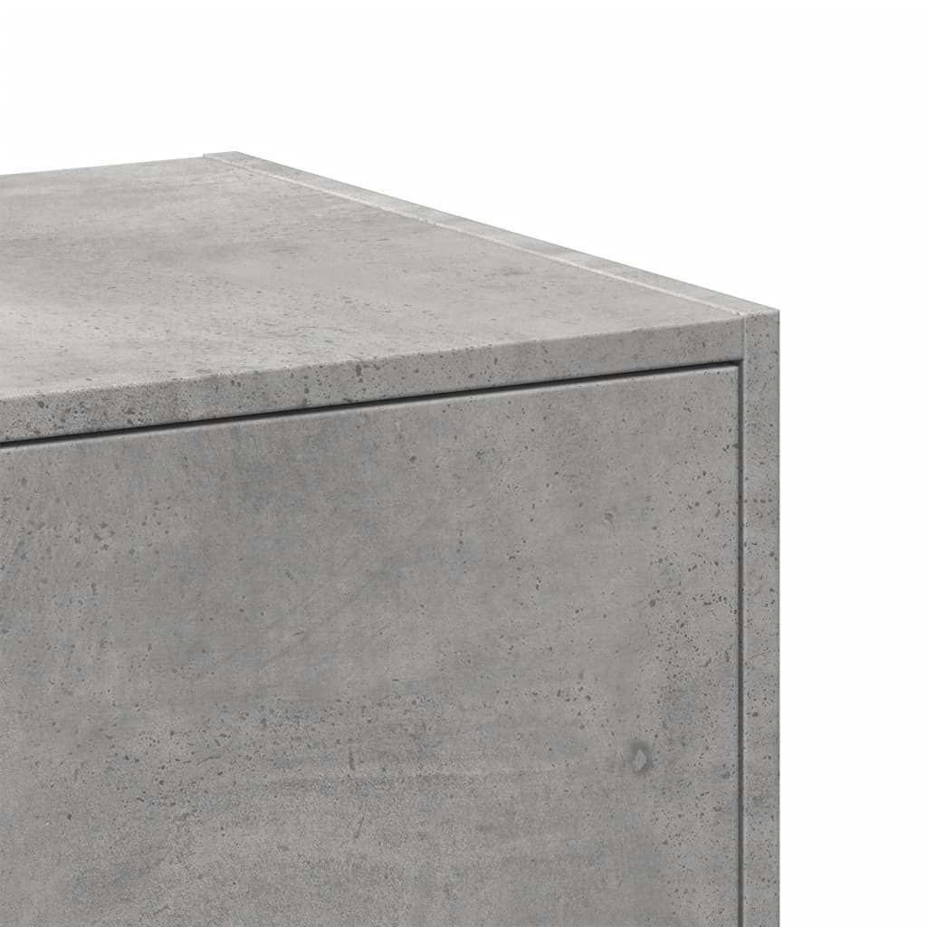 8721158399700_g_en_hd_6 vidaXL Apothecary Cabinet Concrete Grey 30x41x144.5 cm Engineered Wood - Image 9