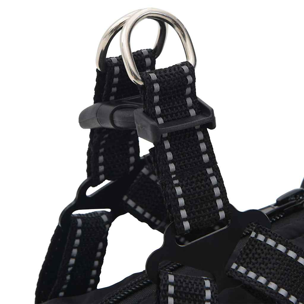 8721158413987_g_en_hd_8 vidaXL Dog Coat with Harness Waterproof Reflective Black S - Image 9
