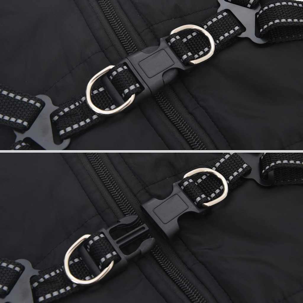 8721158414007_g_en_hd_7 vidaXL Dog Coat with Harness Waterproof Reflective Black L - Image 8