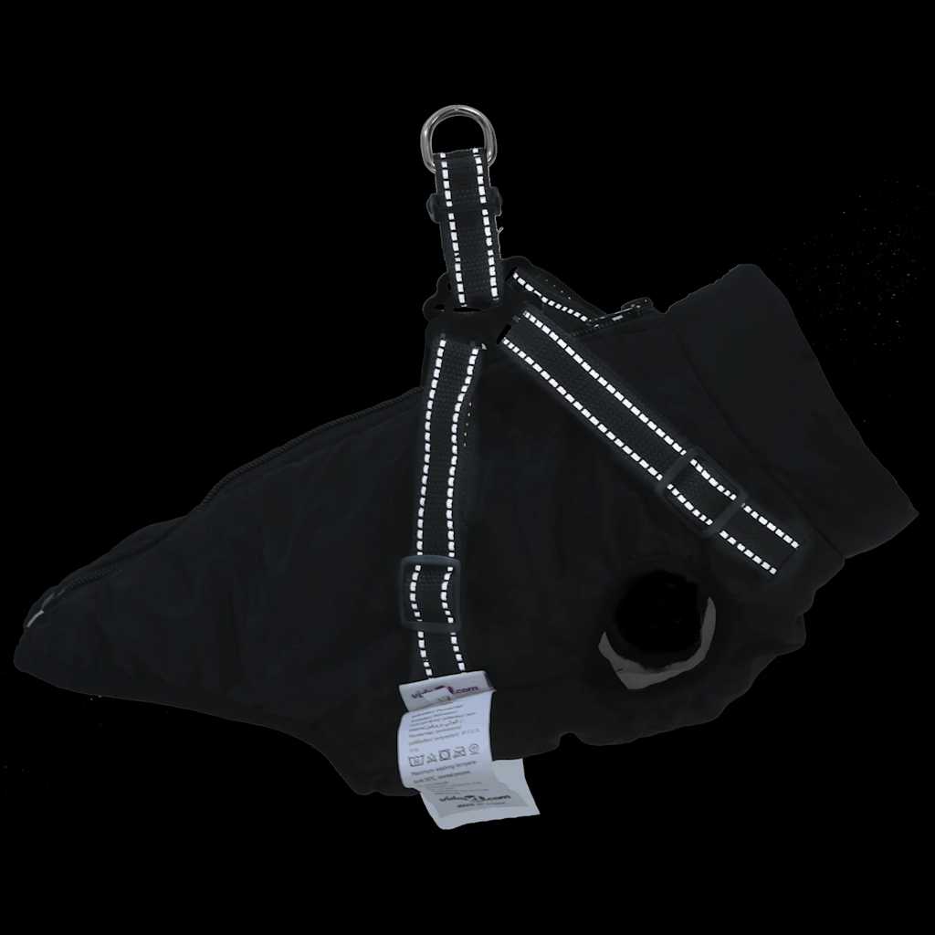 8721158414014_g_en_hd_5 vidaXL Dog Coat with Harness Waterproof Reflective Black XL - Image 6