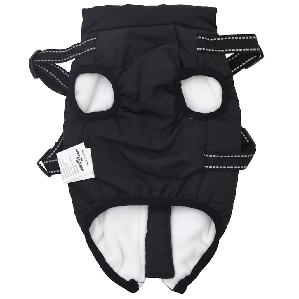 8721158414021_g_en_hd_4 vidaXL Dog Coat with Harness Waterproof Reflective Black 2XL - Image 5