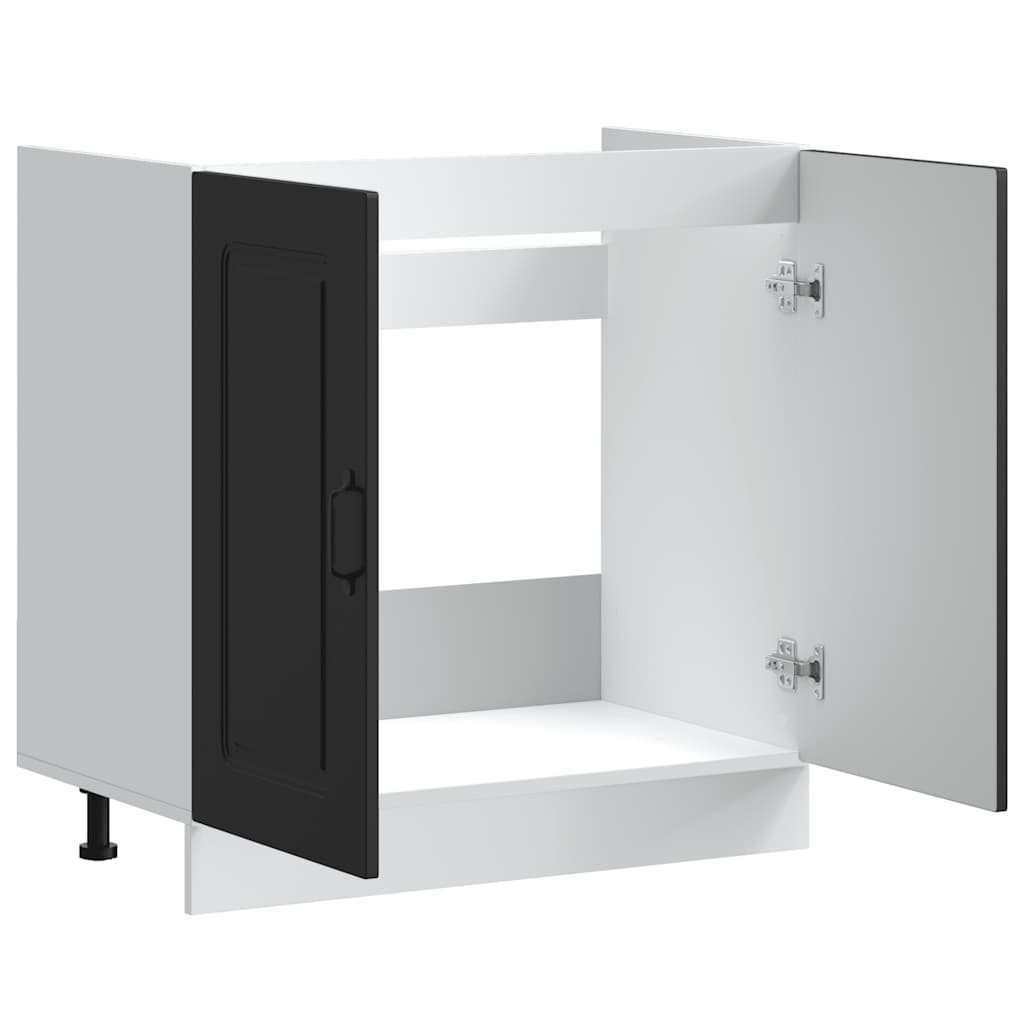 8721158417947_g_en_hd_3 vidaXL Sink Base Cabinet "Kalmar" Black 80x46x81,5 cm Engineered Wood - Image 6
