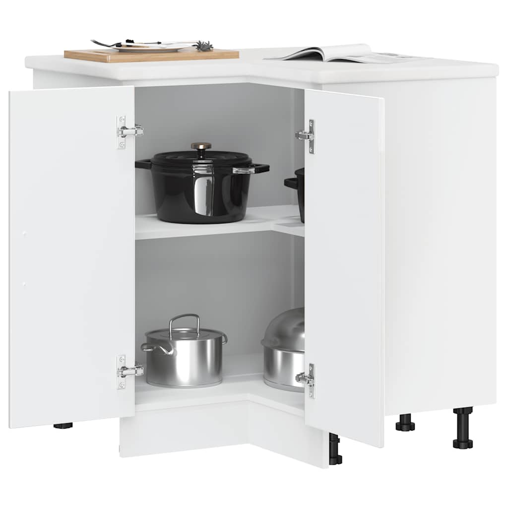 8721158418555_g_en_hd_2 vidaXL Kitchen Corner Base Cabinet "Kalmar" High Gloss White Engineered Wood - Image 5